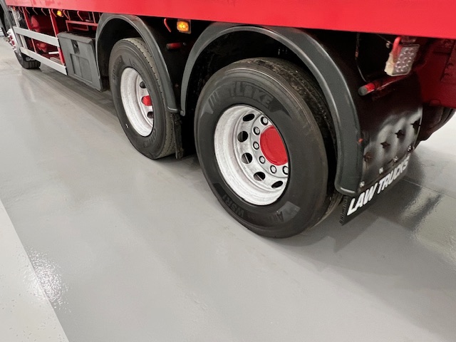 Scania P380 6×2 10 Tyre Rear Lift Sleeper Cab Flatbed