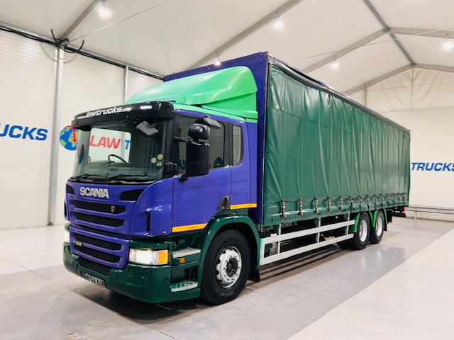 Scania P280 10 Tyre Rear Lift Curtainsider