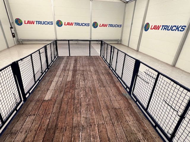 Wheelbase Tri Axle Flatbed Drawbar Trailer
