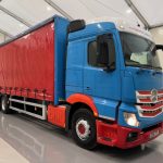 Mercedes Actros 2530 6×2 Sleeper Cab Curtainsider - thumbnail
