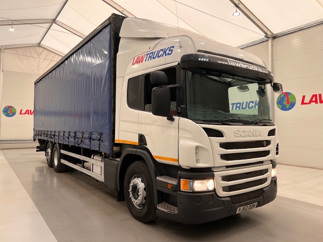 Scania P280 6×2 Highline Rear Lift Curtainsider