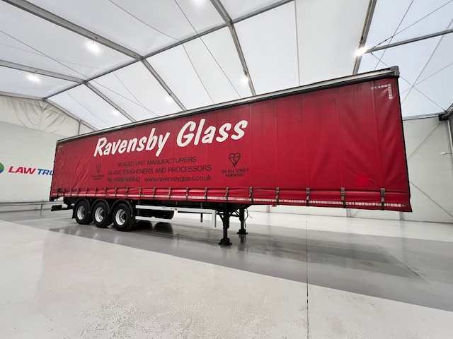 Montracon Tri Axle 4.2m Curtainsider Trailer Moffat Brackets