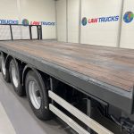 Montracon Tri Axle Flatbed Drawbar Trailer - thumbnail