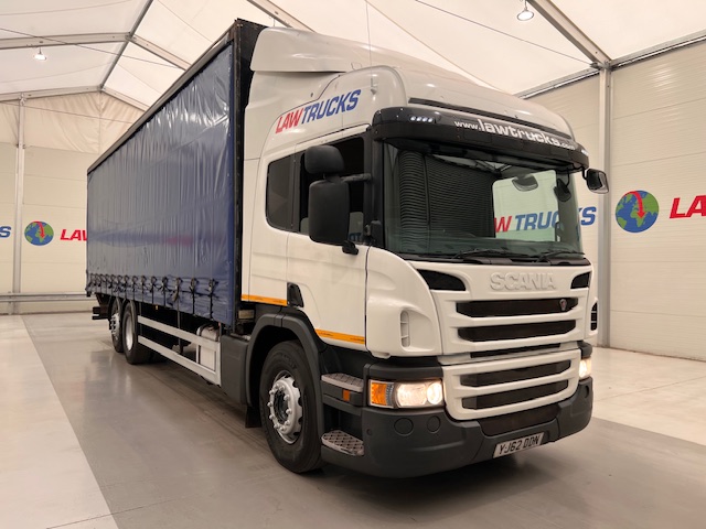 Scania P280 6×2 Highline Rear Lift Curtainsider