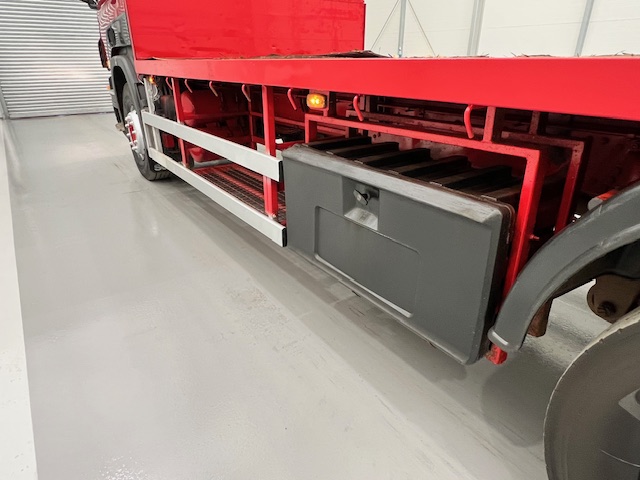 Scania P380 6×2 10 Tyre Rear Lift Sleeper Cab Flatbed