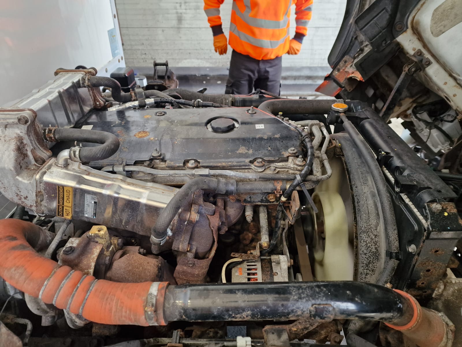 Isuzu N75.190 Day Cab Box Van