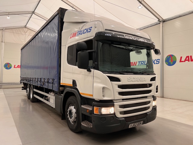 Scania P280 6×2 Highline Rear Lift Curtainsider