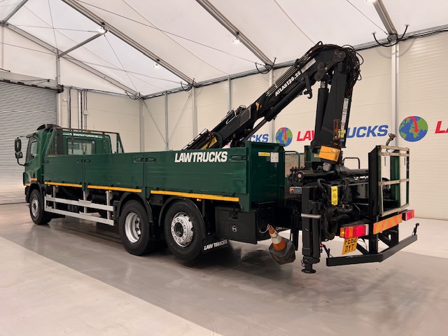 DAF CF75 310 6×2 Day Cab Dropside Crane