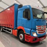 Mercedes Actros 2530 6×2 Sleeper Cab Curtainsider - thumbnail