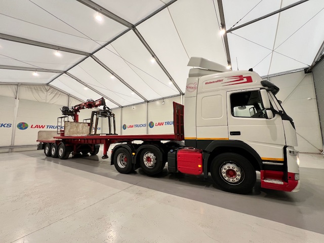 Volvo FM 450 Tractor Unit with Corus Brick Grab Trailer
