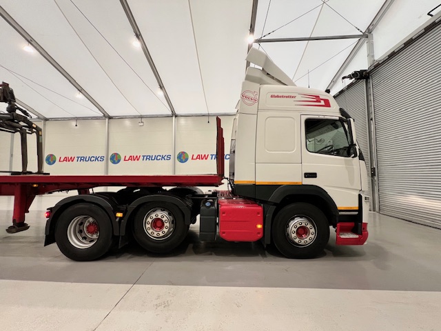 Volvo FM 450 Tractor Unit with Corus Brick Grab Trailer