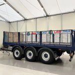 Wheelbase Tri Axle Flatbed Drawbar Trailer - thumbnail