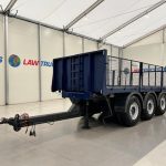 Wheelbase Tri Axle Flatbed Drawbar Trailer - thumbnail
