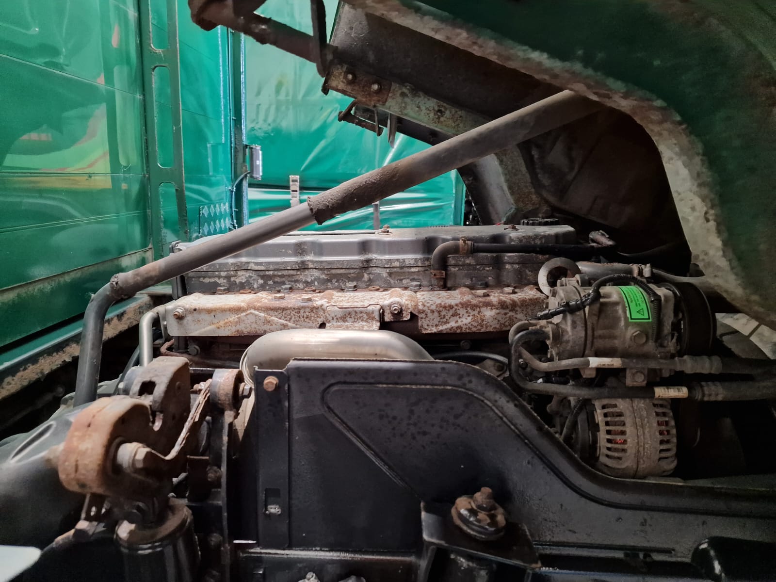 Daf LF55 220 Day Cab Dropside Crane