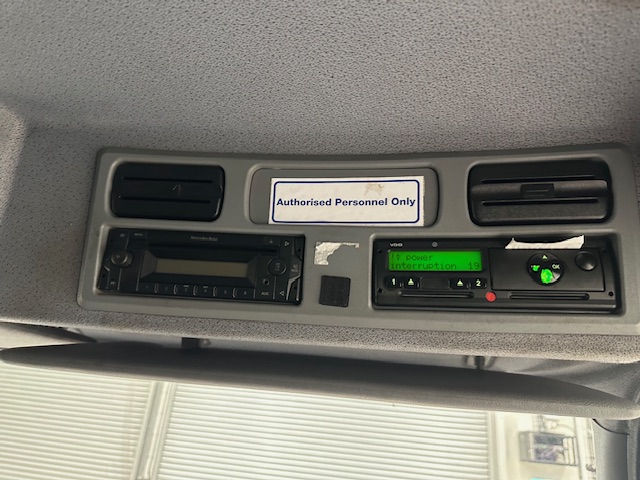 Mercedes Axor 1824 Day Cab Fridge Box