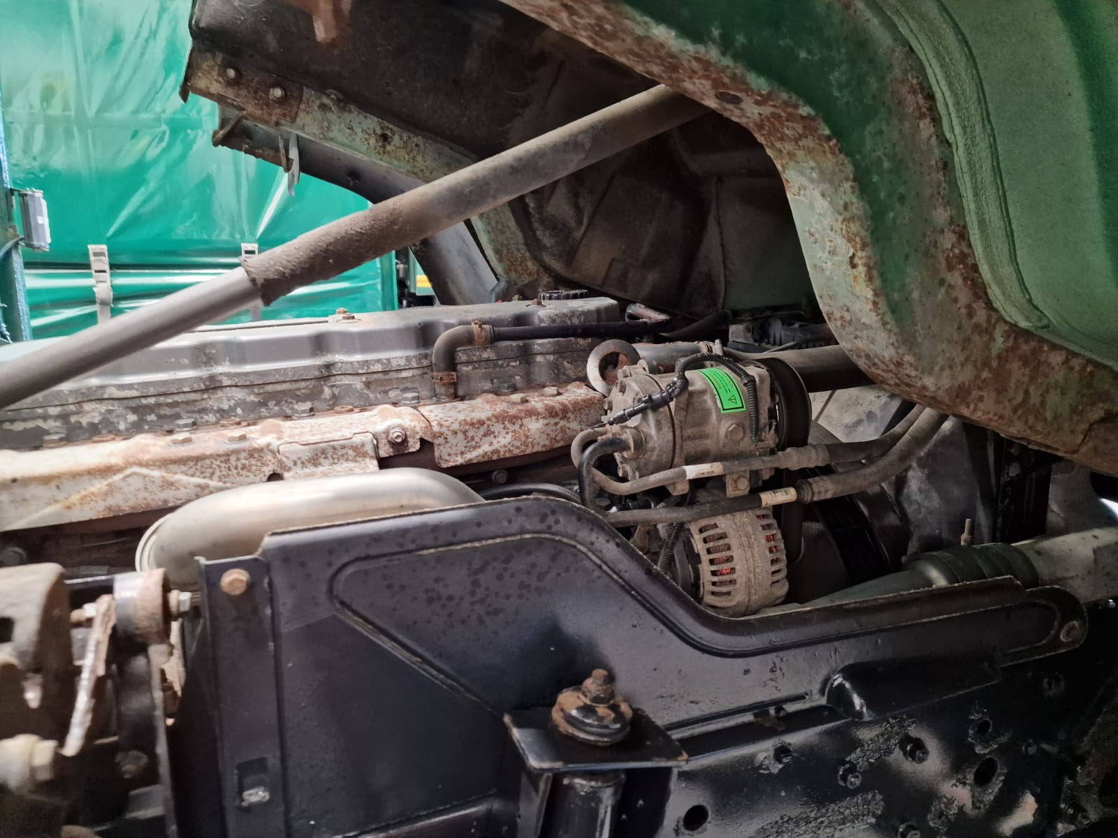 Daf LF55 220 Day Cab Dropside Crane