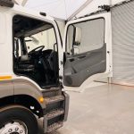 Mercedes Axor 1824 Sleeper Cab Flatbed - thumbnail
