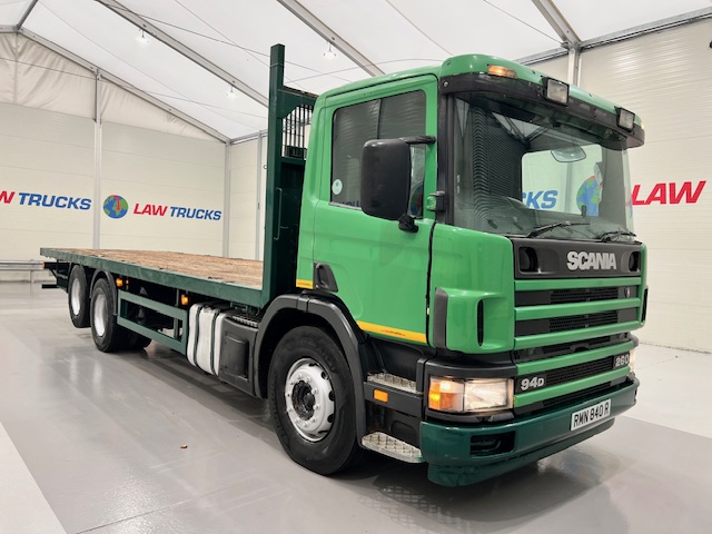 Scania P94 260 6×2 10 Tyre Flatbed Manual