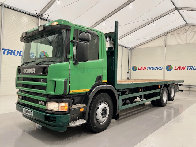 Scania P94 260 6×2 10 Tyre Flatbed Manual