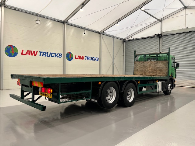 Scania P94 260 6×2 10 Tyre Flatbed Manual