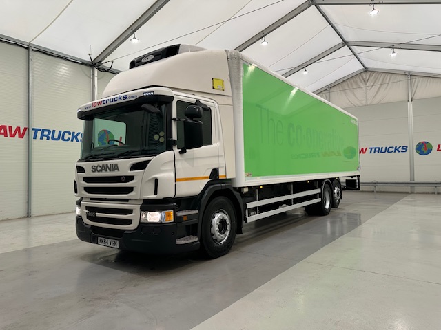 Scania P280 6×2 Rear Lift Day Cab Fridge Box