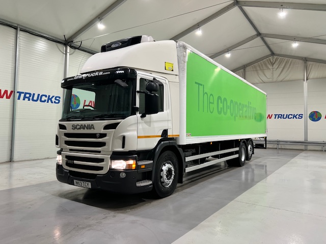 Scania P280 6×2 Rear Lift Day Cab Fridge Box Manual