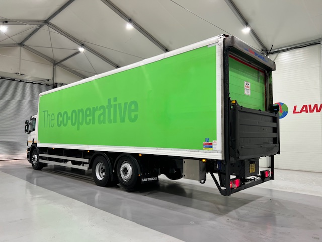 Scania P280 6×2 Rear Lift Day Cab Fridge Box Manual