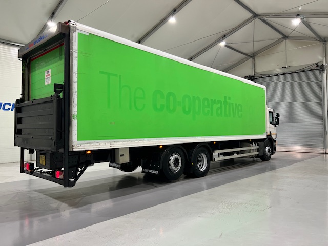 Scania P280 6×2 Rear Lift Day Cab Fridge Box Manual