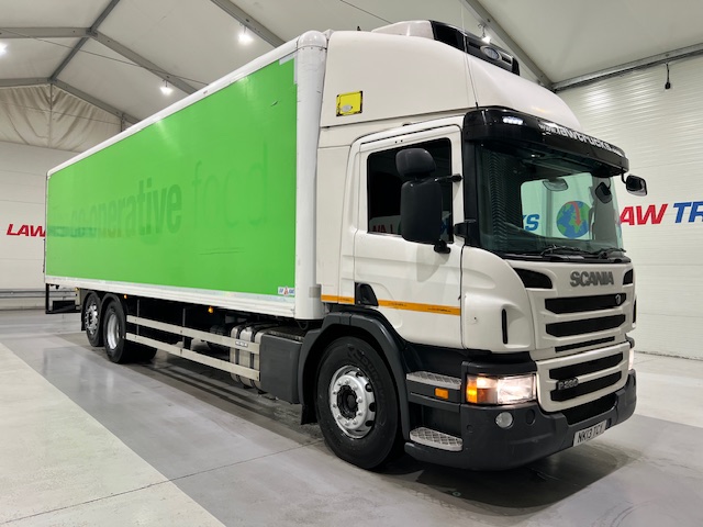 Scania P280 6×2 Rear Lift Day Cab Fridge Box Manual