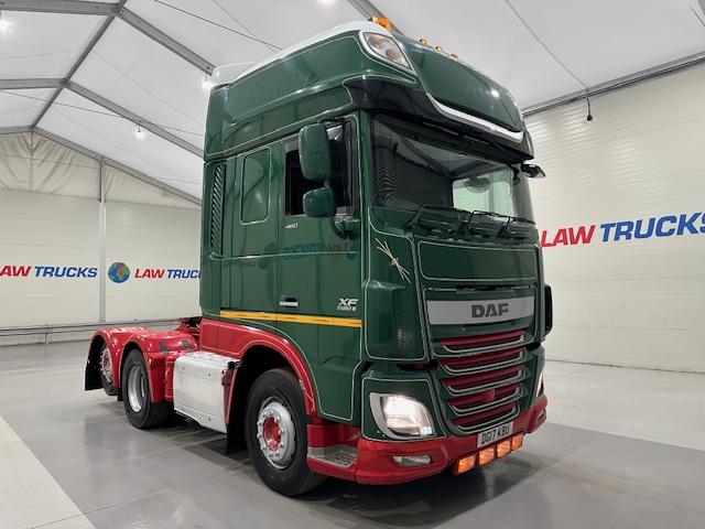 DAF XF 460 6×2 Rear Lift Tractor Unit Manual