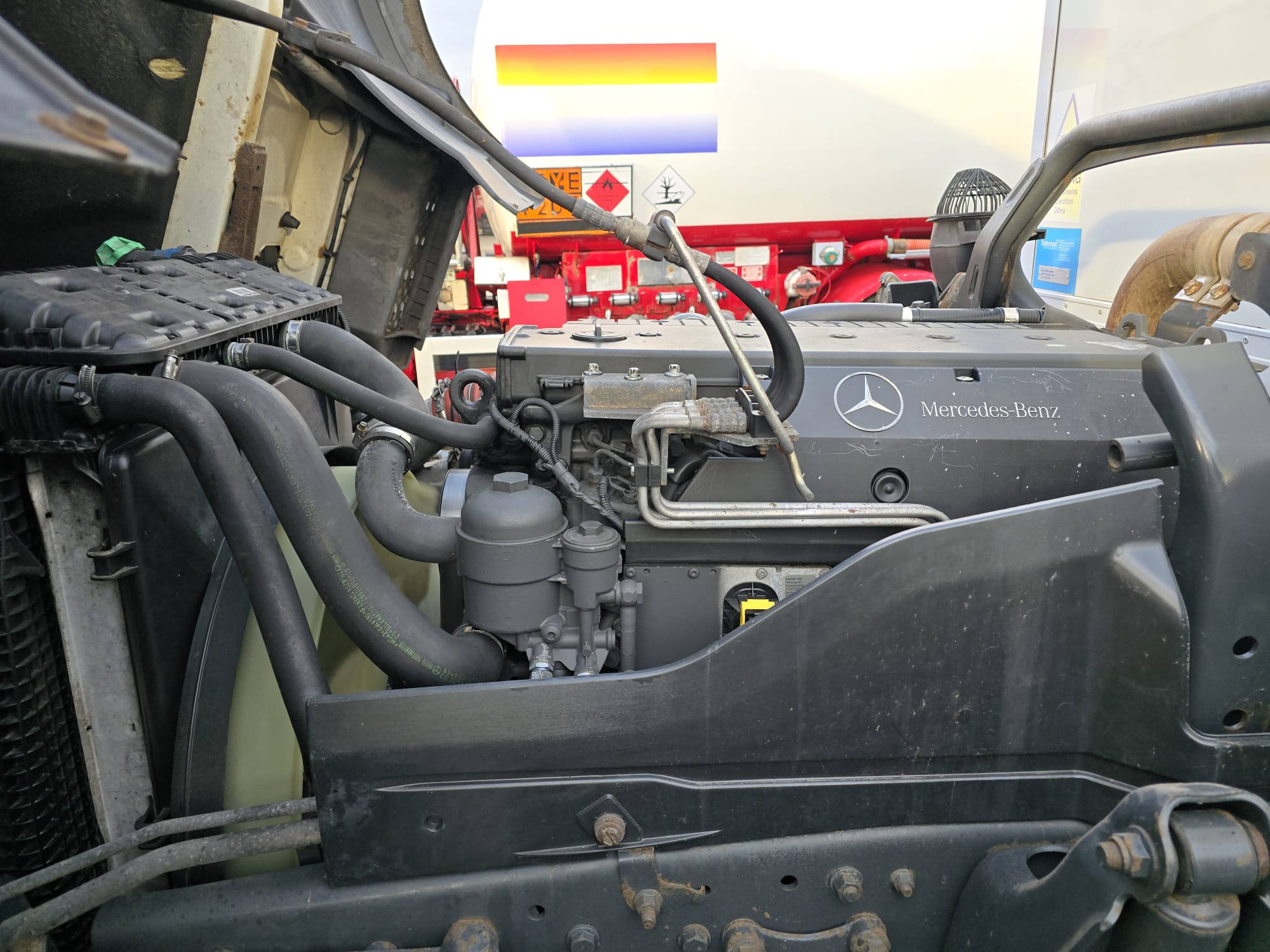 Mercedes Axor 1824 Day Cab Fridge Box Van
