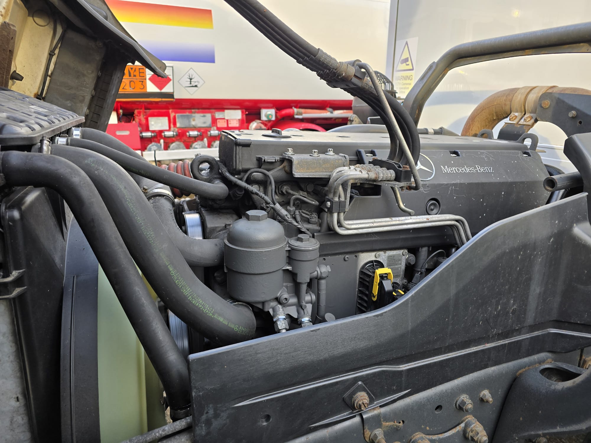Mercedes Axor 1824 Day Cab Fridge Box Van