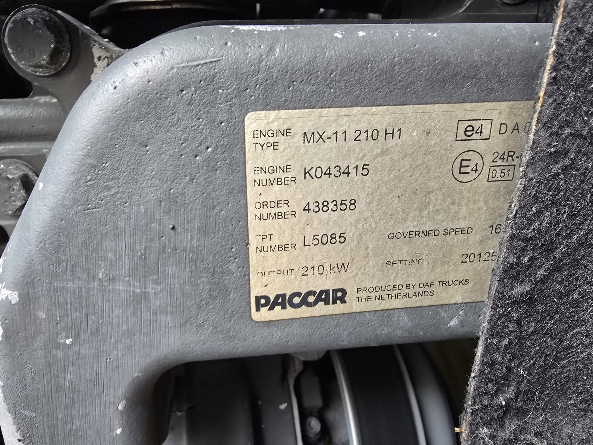 DAF CF 290 6×2 Rear Steer Fridge Box