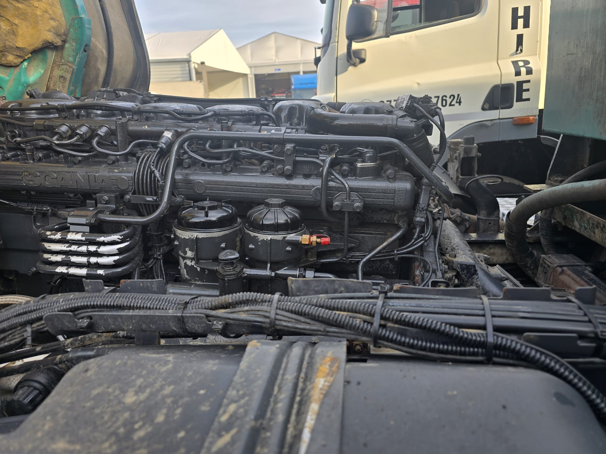 Scania P360 8×4 Rest Cab Tipper Manual