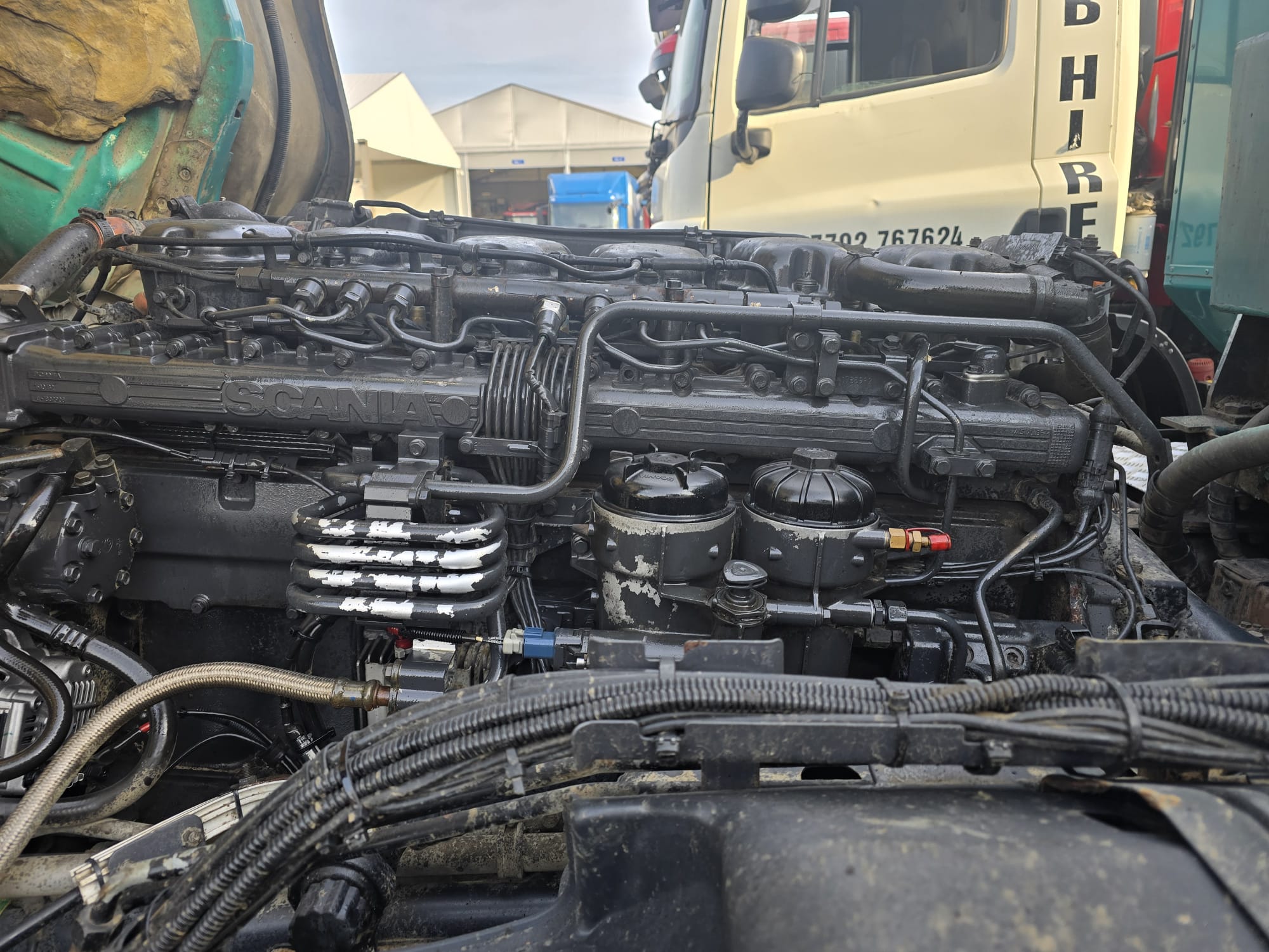 Scania P360 8×4 Rest Cab Tipper Manual