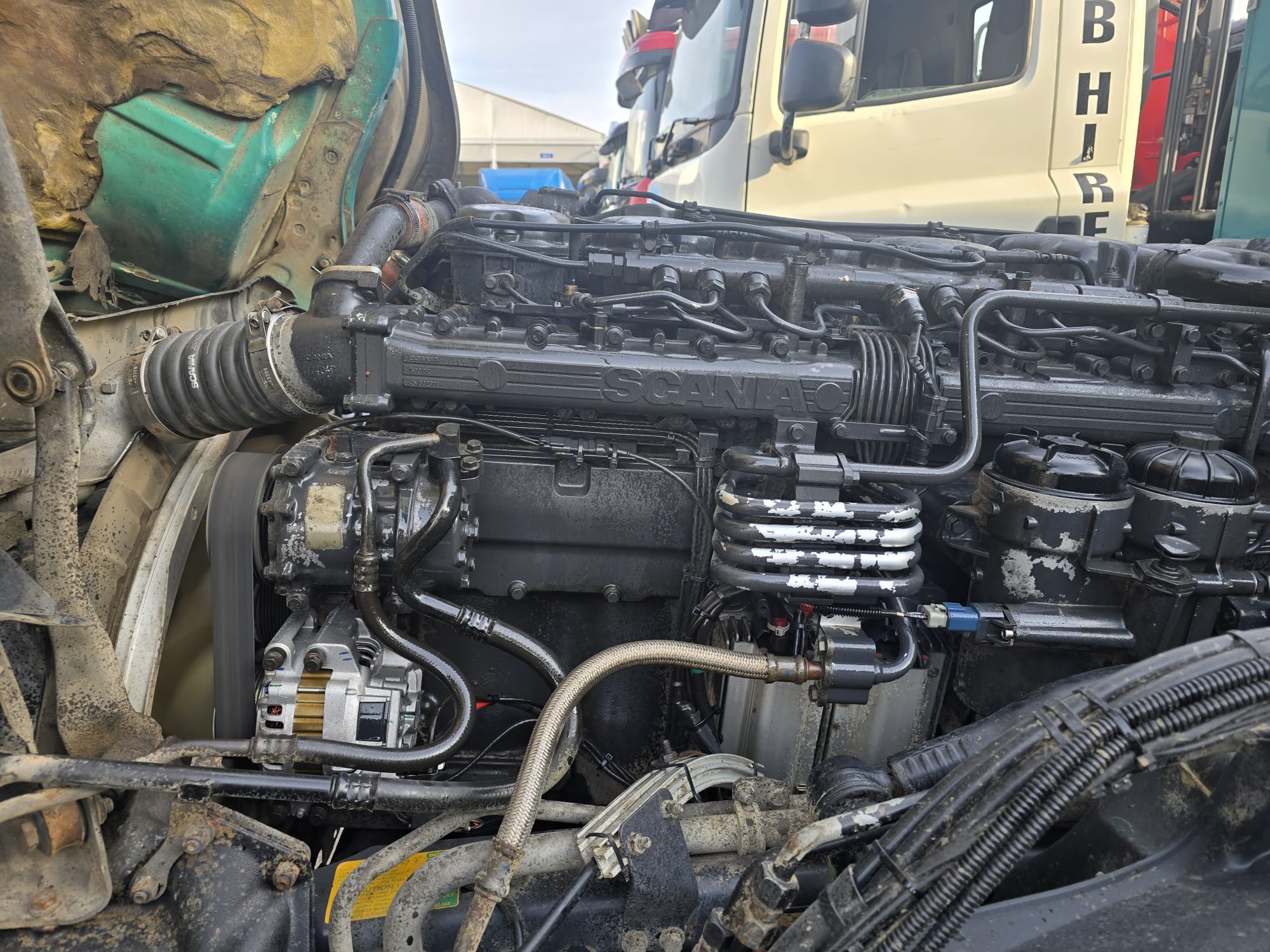 Scania P360 8×4 Rest Cab Tipper Manual