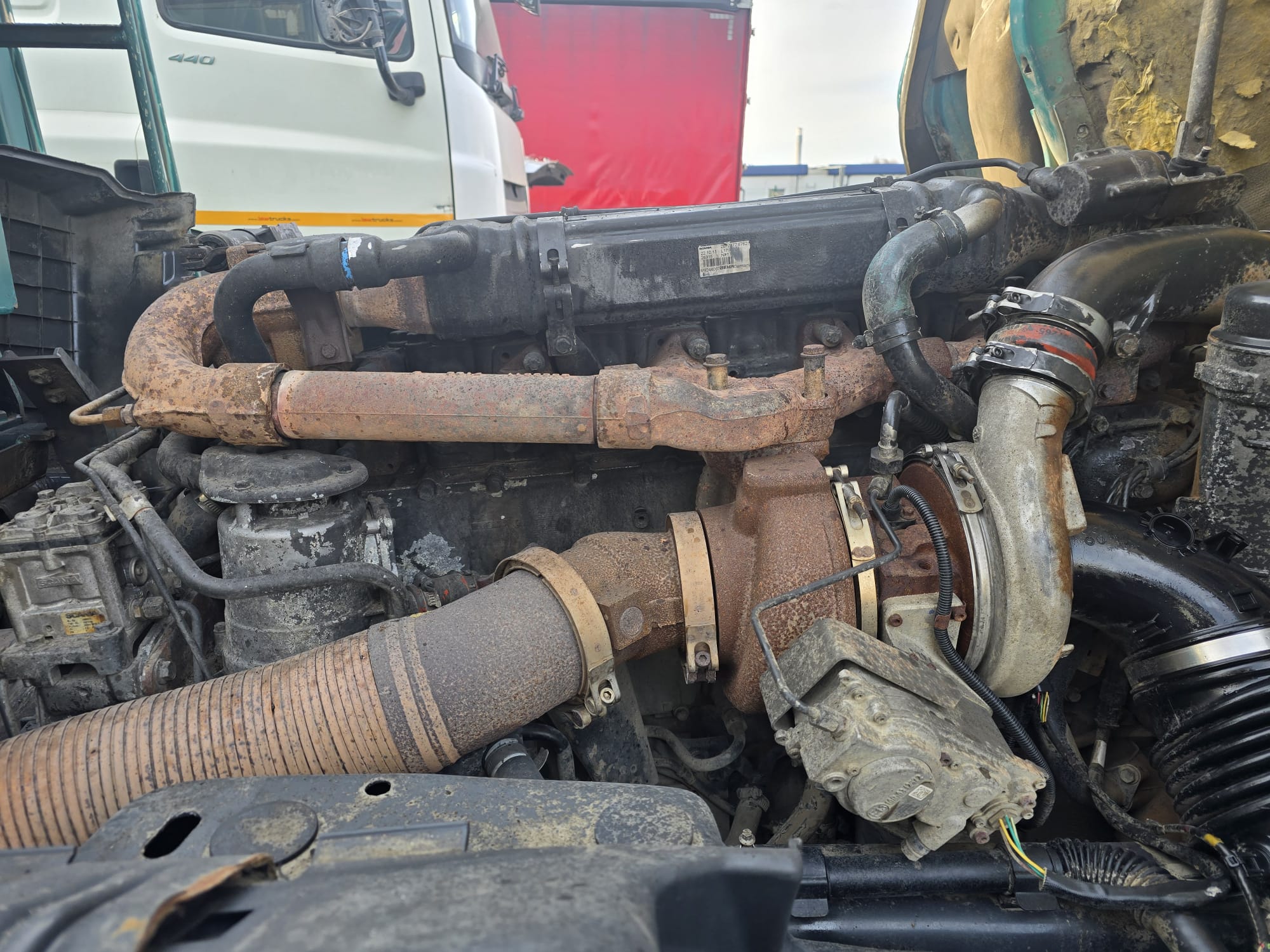 Scania P360 8×4 Rest Cab Tipper Manual