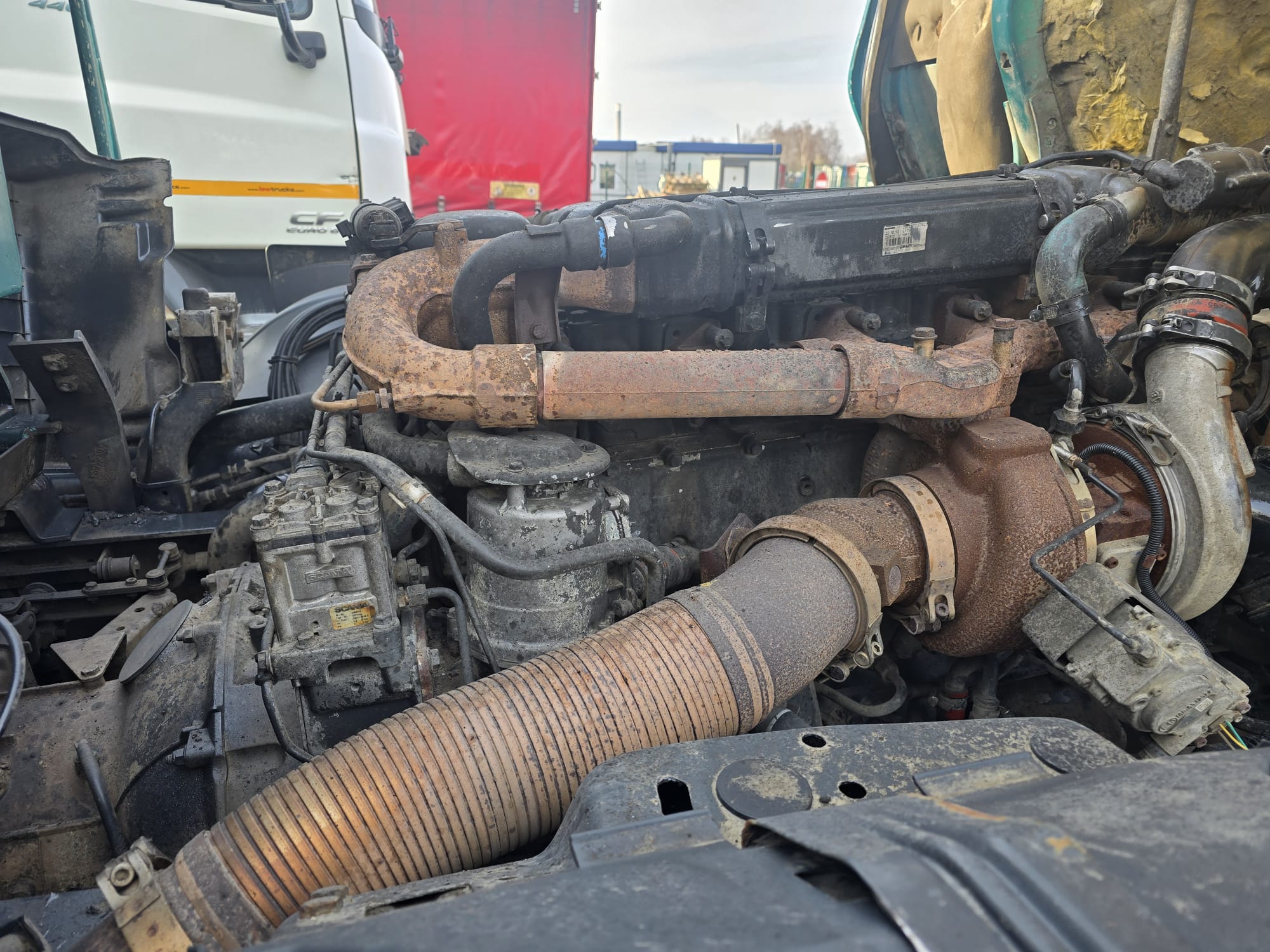 Scania P360 8×4 Rest Cab Tipper Manual