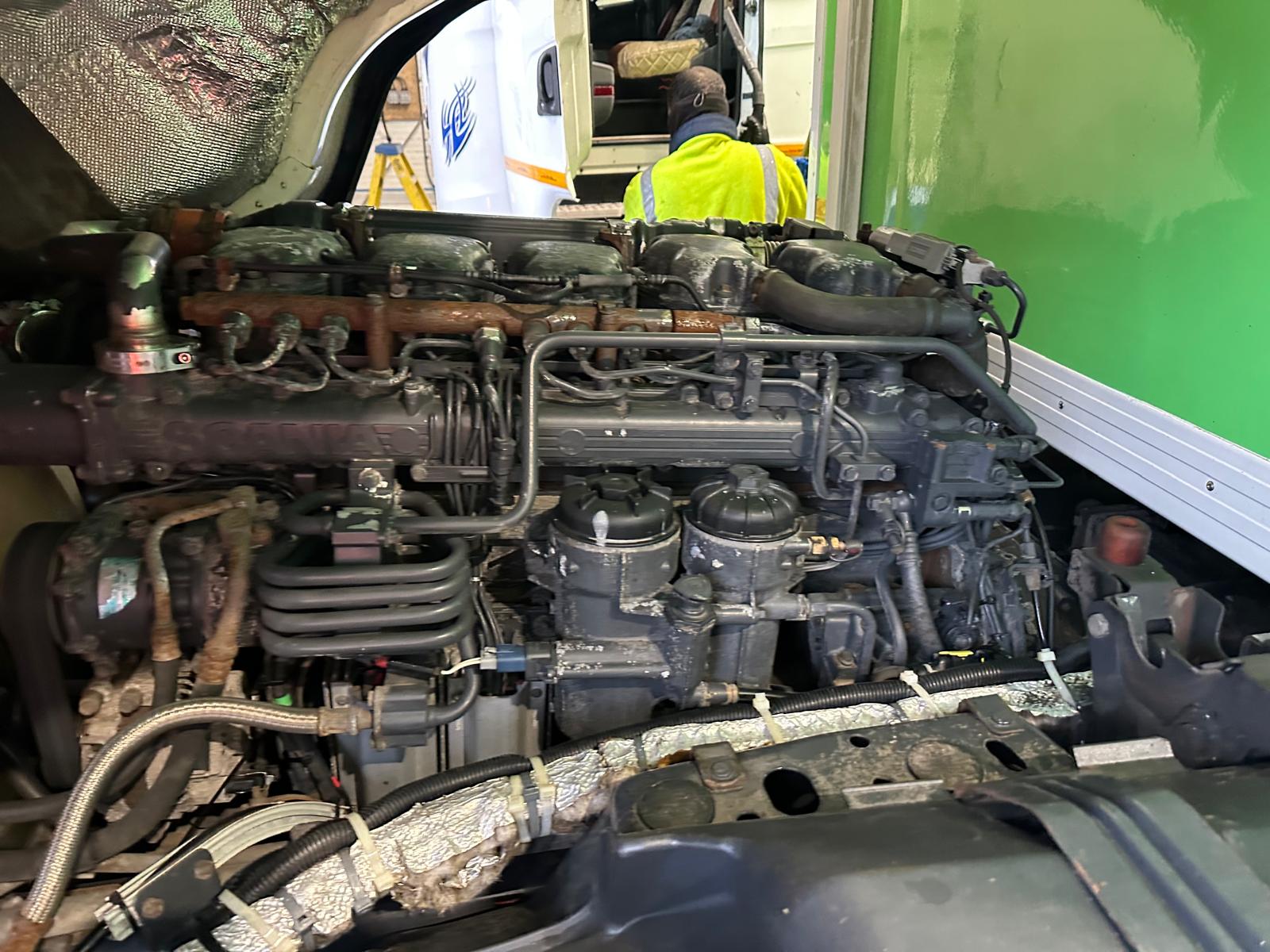 Scania P280 6×2 Rear Lift Day Cab Fridge Box