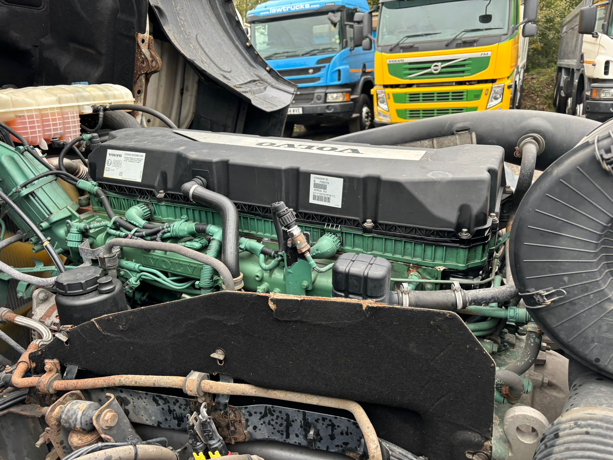 Volvo FM 450 Tractor Unit with Corus Brick Grab Trailer