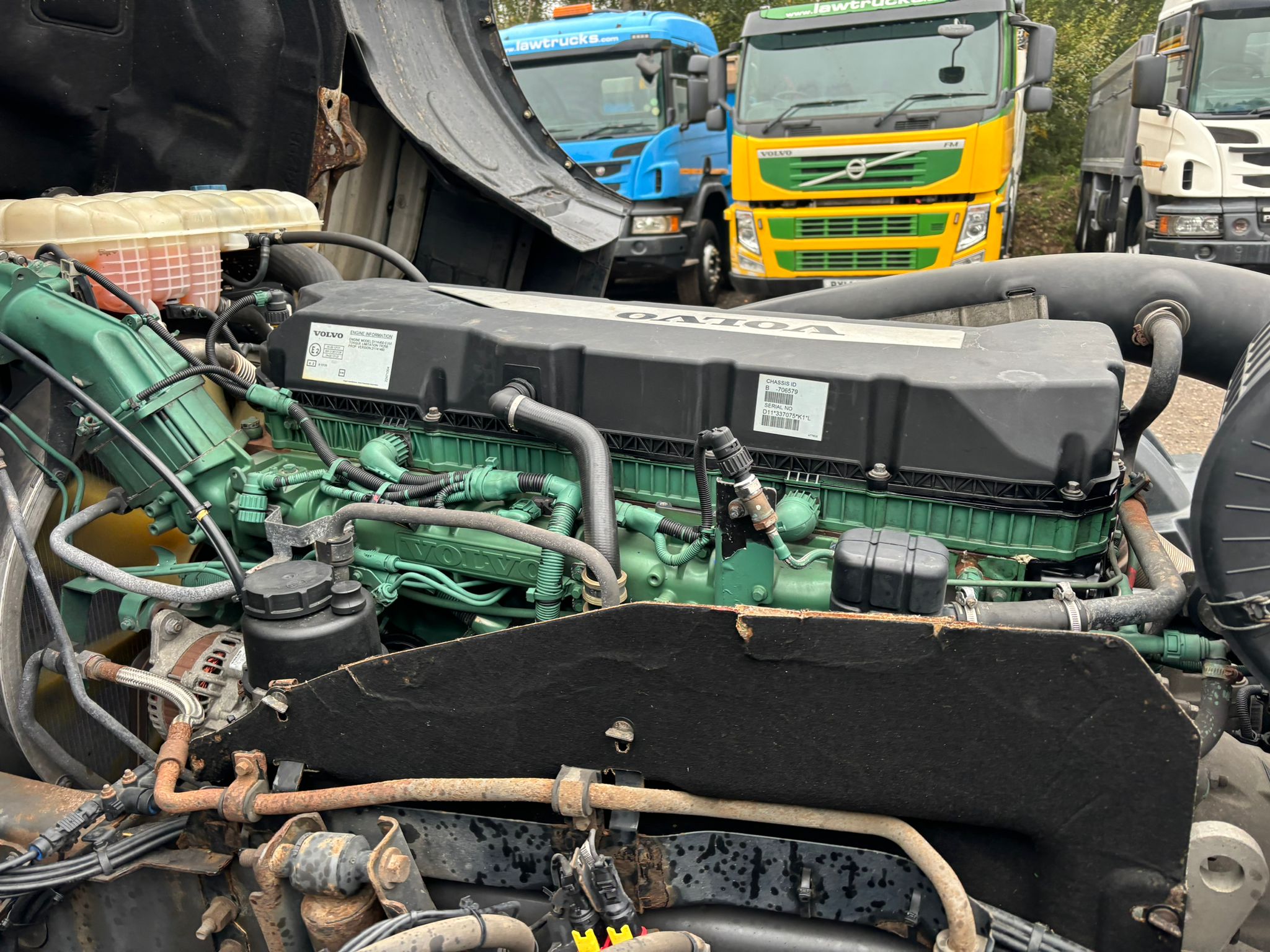 Volvo FM 450 Tractor Unit with Corus Brick Grab Trailer