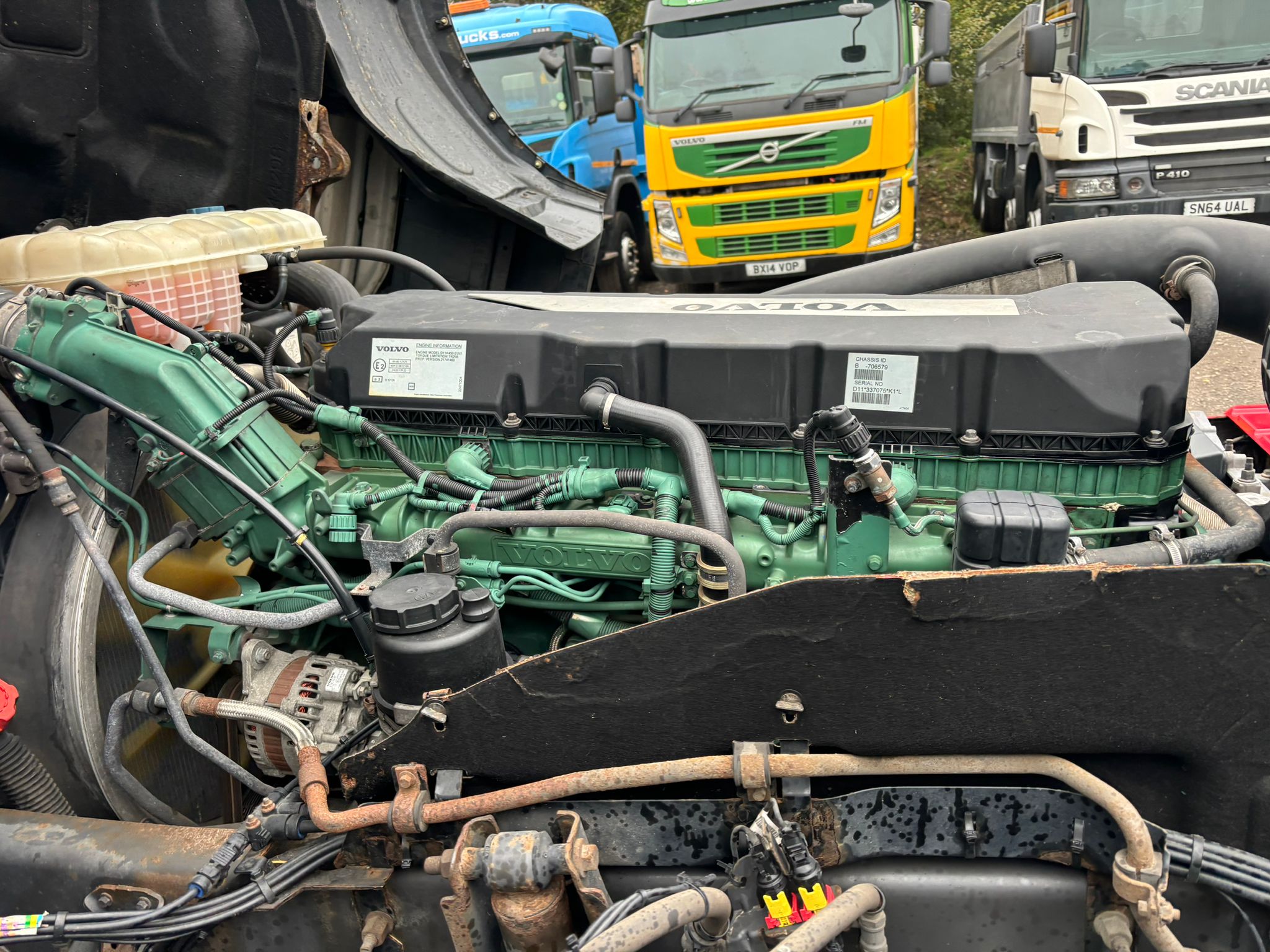 Volvo FM 450 Tractor Unit with Corus Brick Grab Trailer