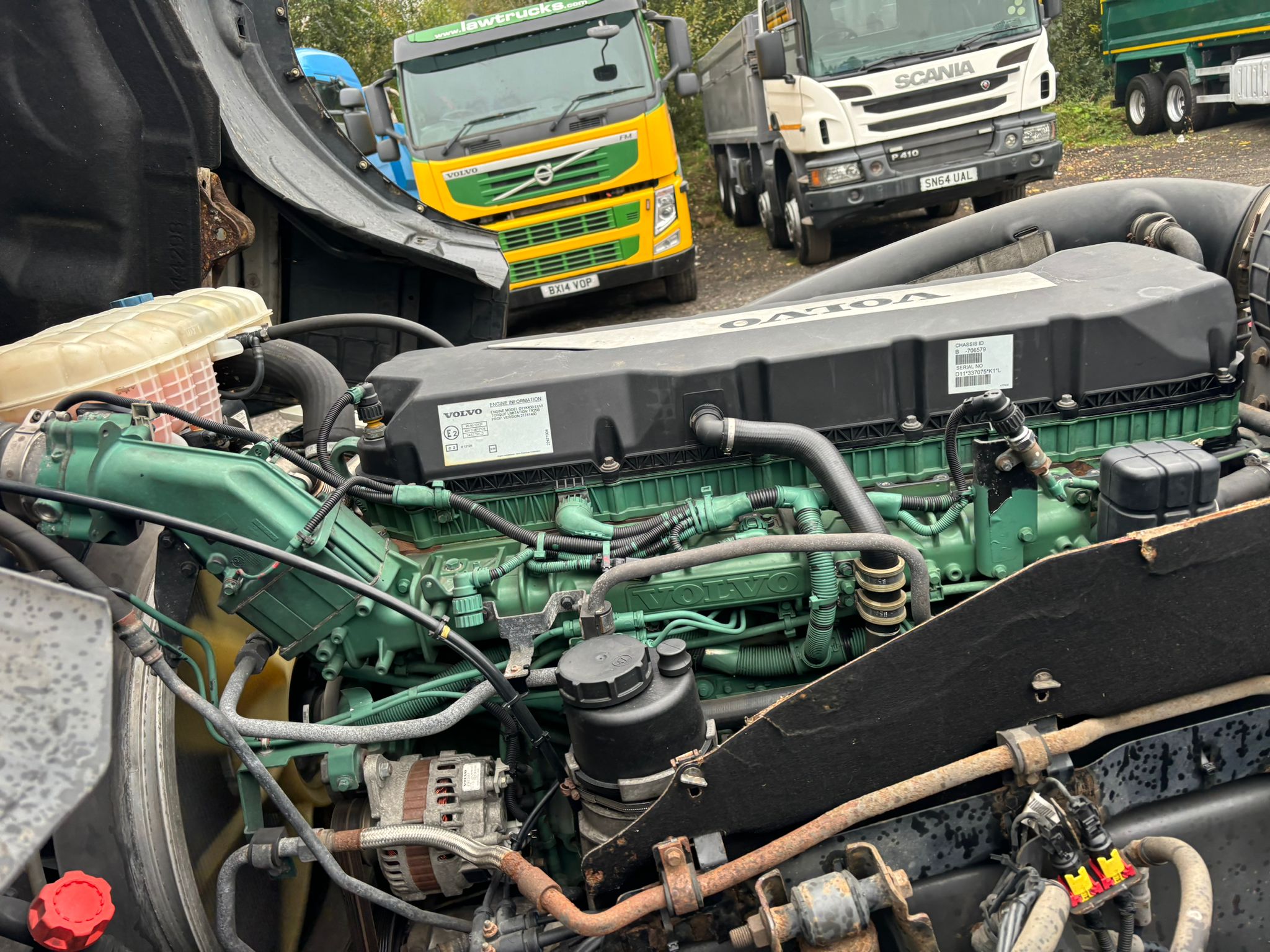Volvo FM 450 Tractor Unit with Corus Brick Grab Trailer