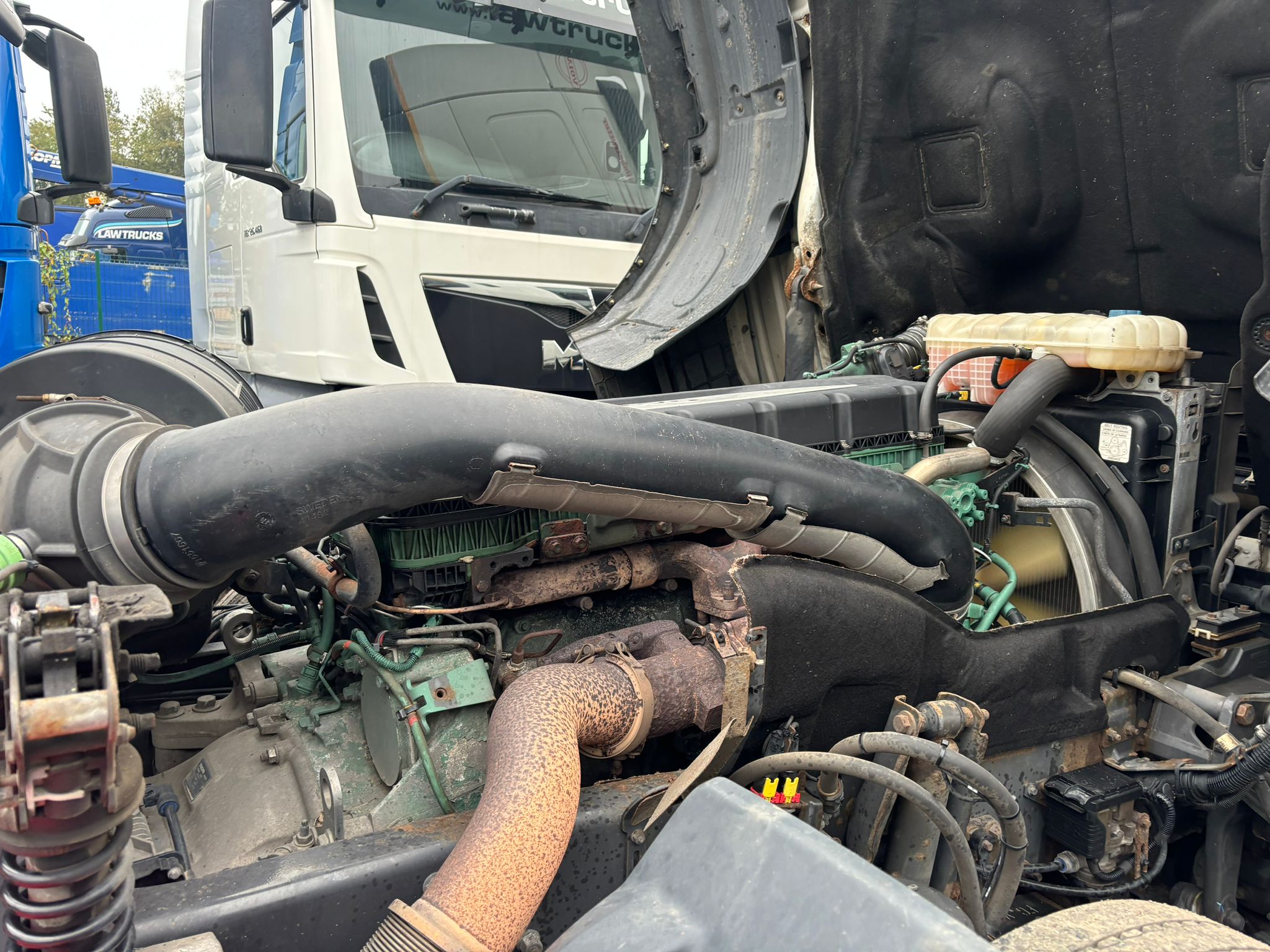 Volvo FM 450 Tractor Unit with Corus Brick Grab Trailer