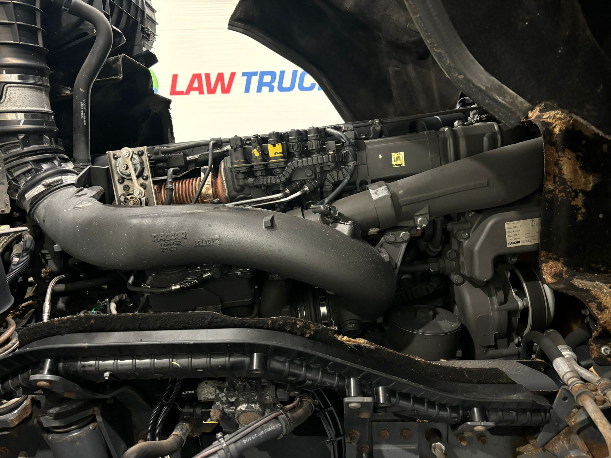 DAF CF 370 6×2 Rear Lift Dropside Brick Grab Manual