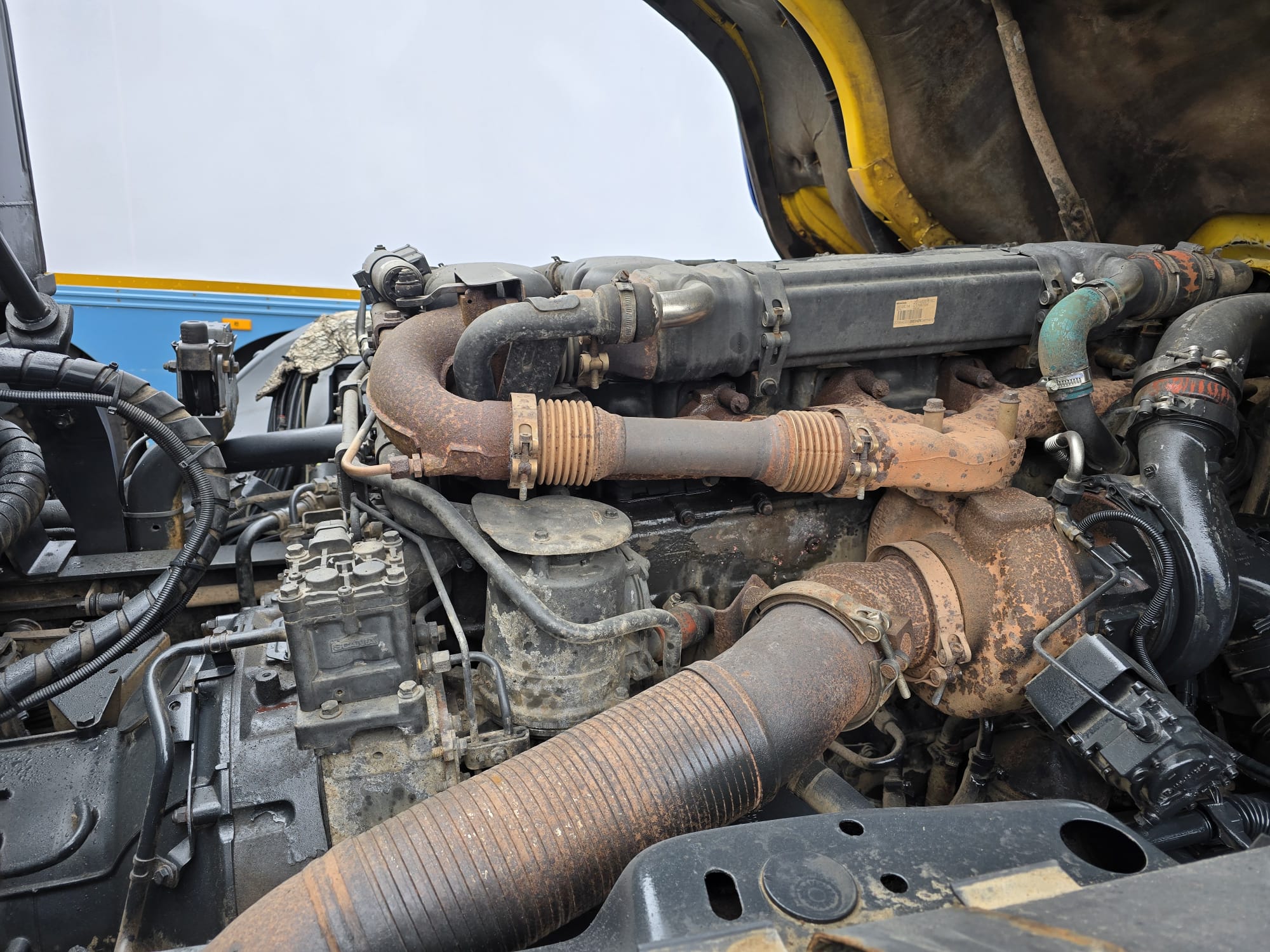 Scania P370 8×4 Rest Cab Tipper Manual
