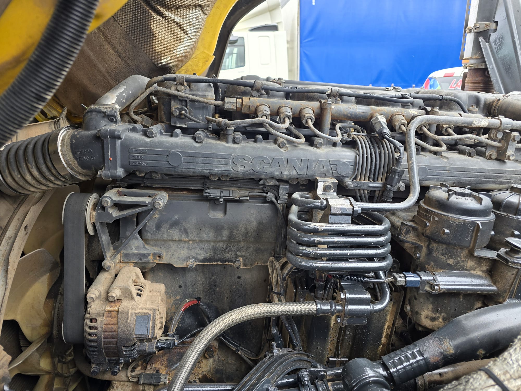 Scania P370 8×4 Rest Cab Tipper Manual