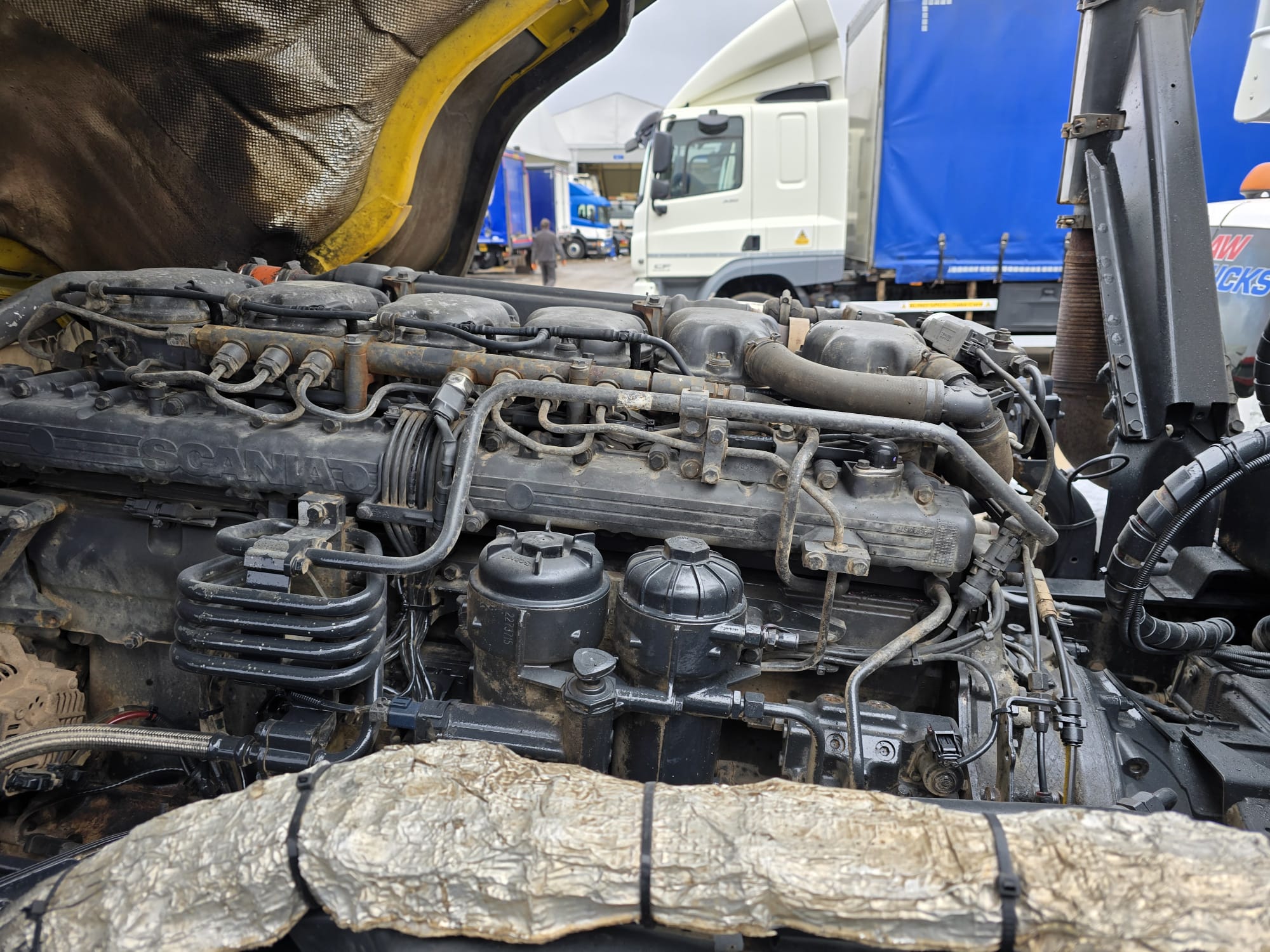 Scania P370 8×4 Rest Cab Tipper Manual