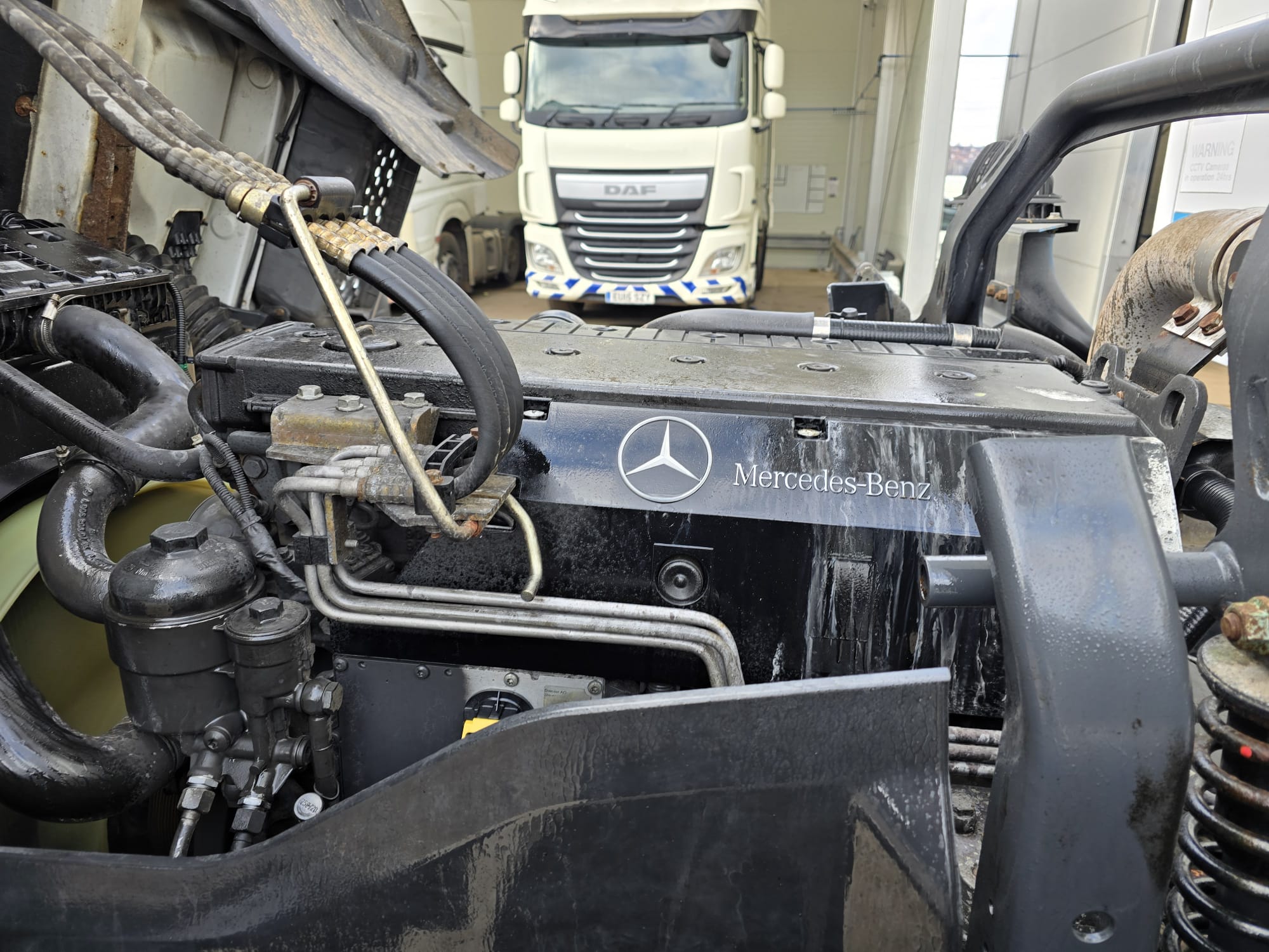 Mercedes Axor 1824 Day Cab Fridge Box