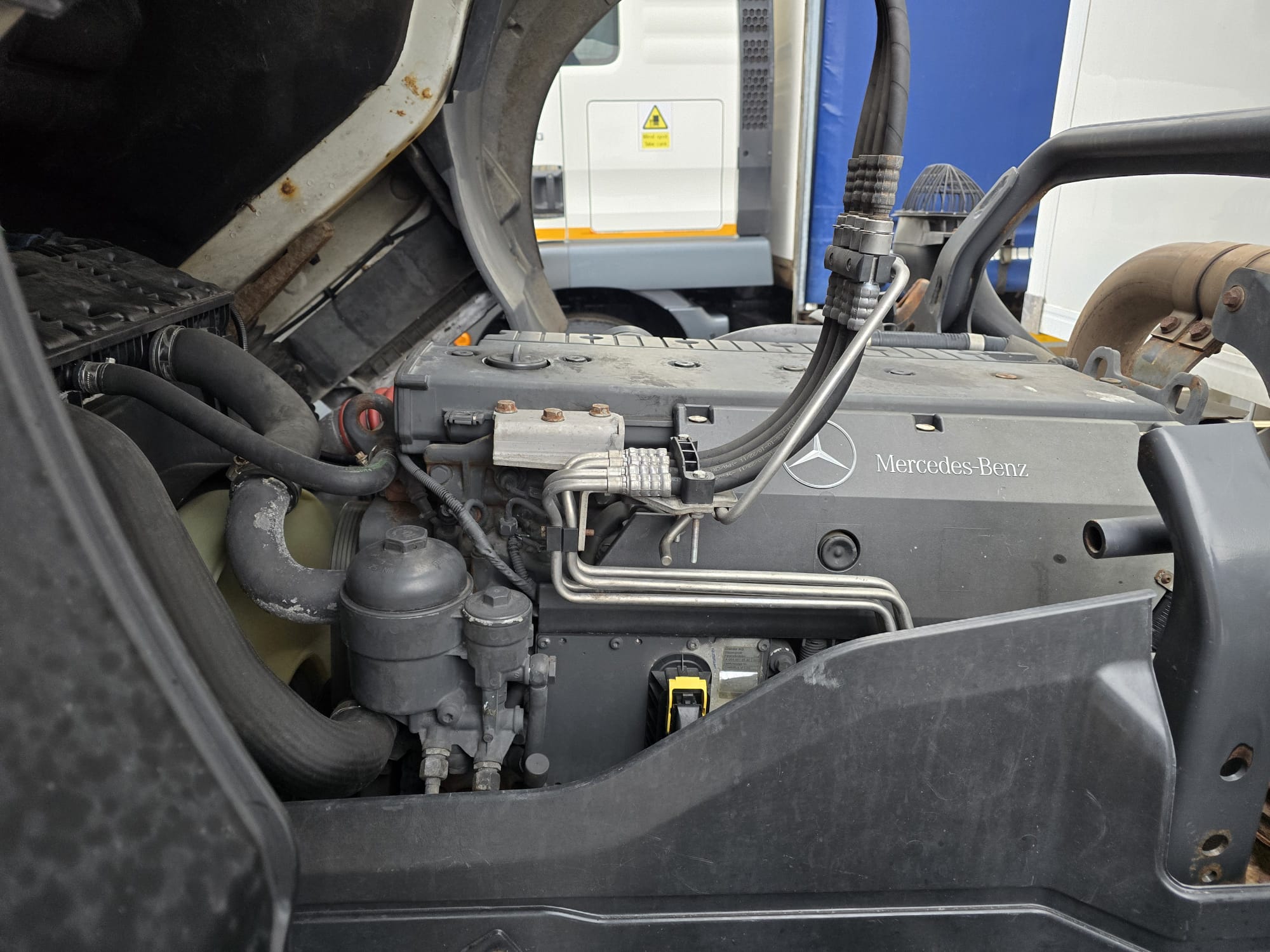 Mercedes Axor 1824 Day Cab Fridge Box